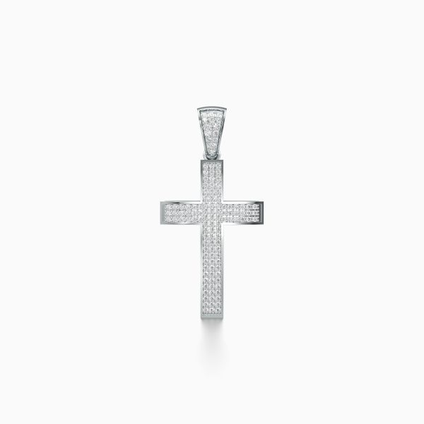 Godly Cross Diamond Pendant